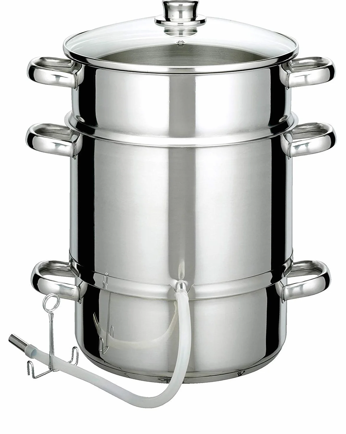 Extracteur de jus en acier inoxydable 26 cm