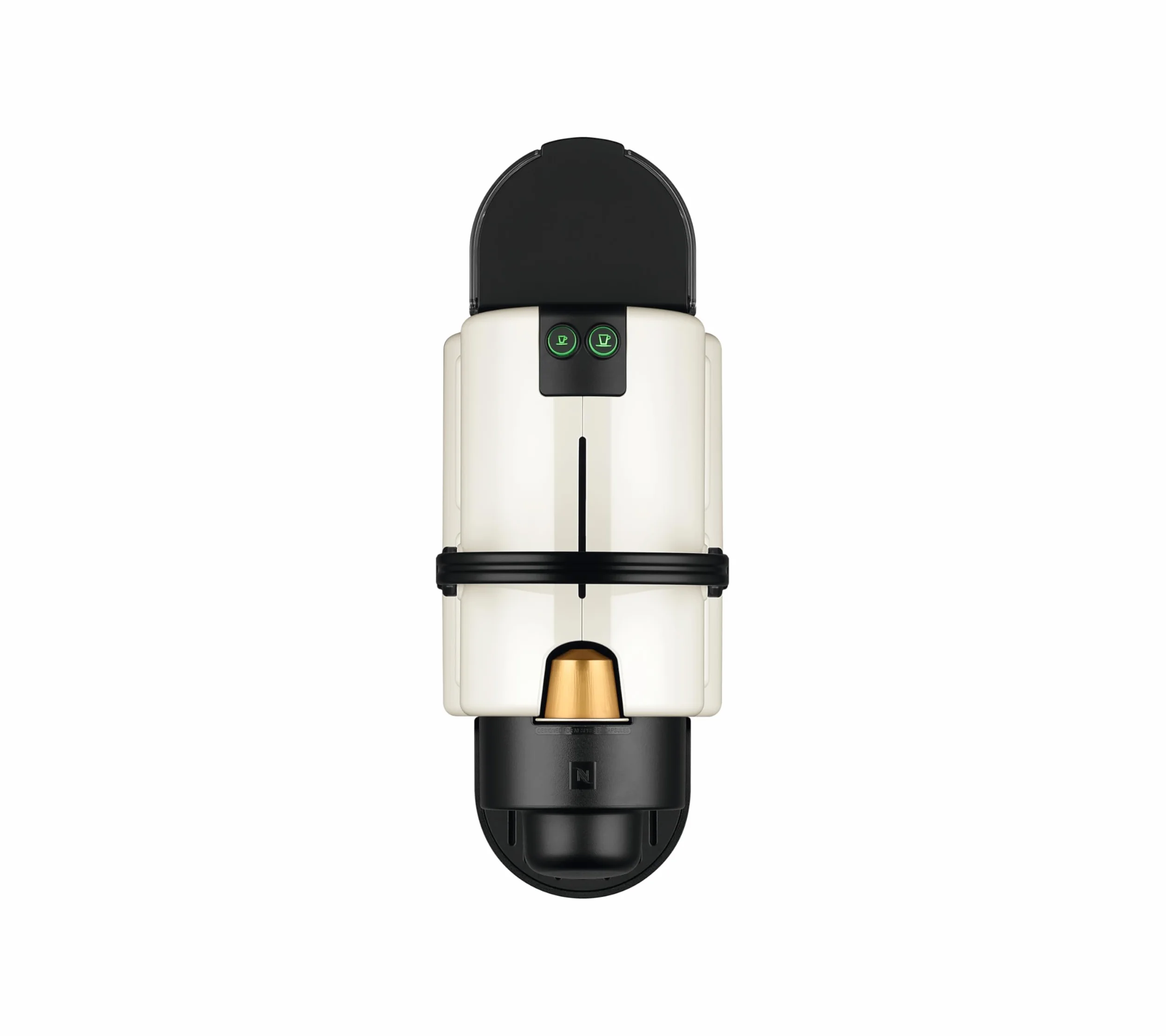 Nespresso Krups Inissia Blanche Machine à Café 19 Bars Design Compact Arrêt Automatique