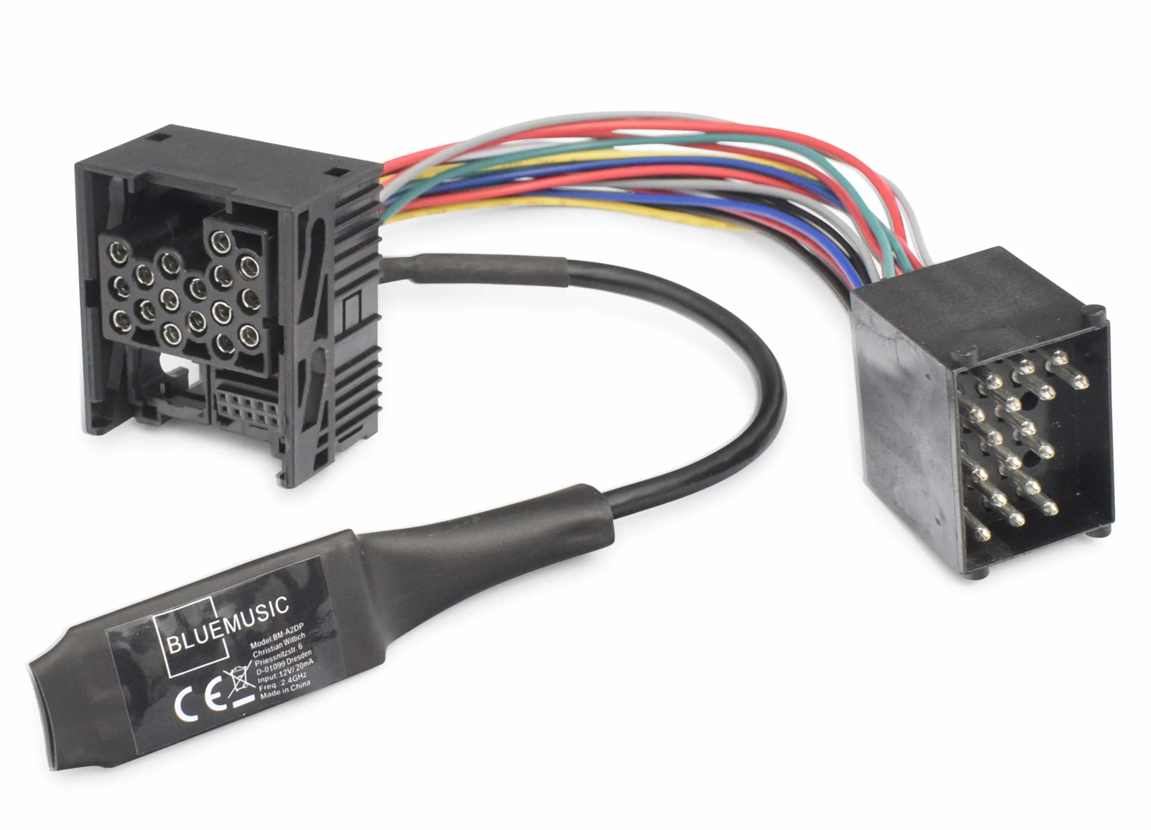 BlueMusic Adapter muzyczny Bluetooth kompatybilny z BMW E36 i Z3 z radiem: C43 CD43 BE2450 BE2455, BM_E36