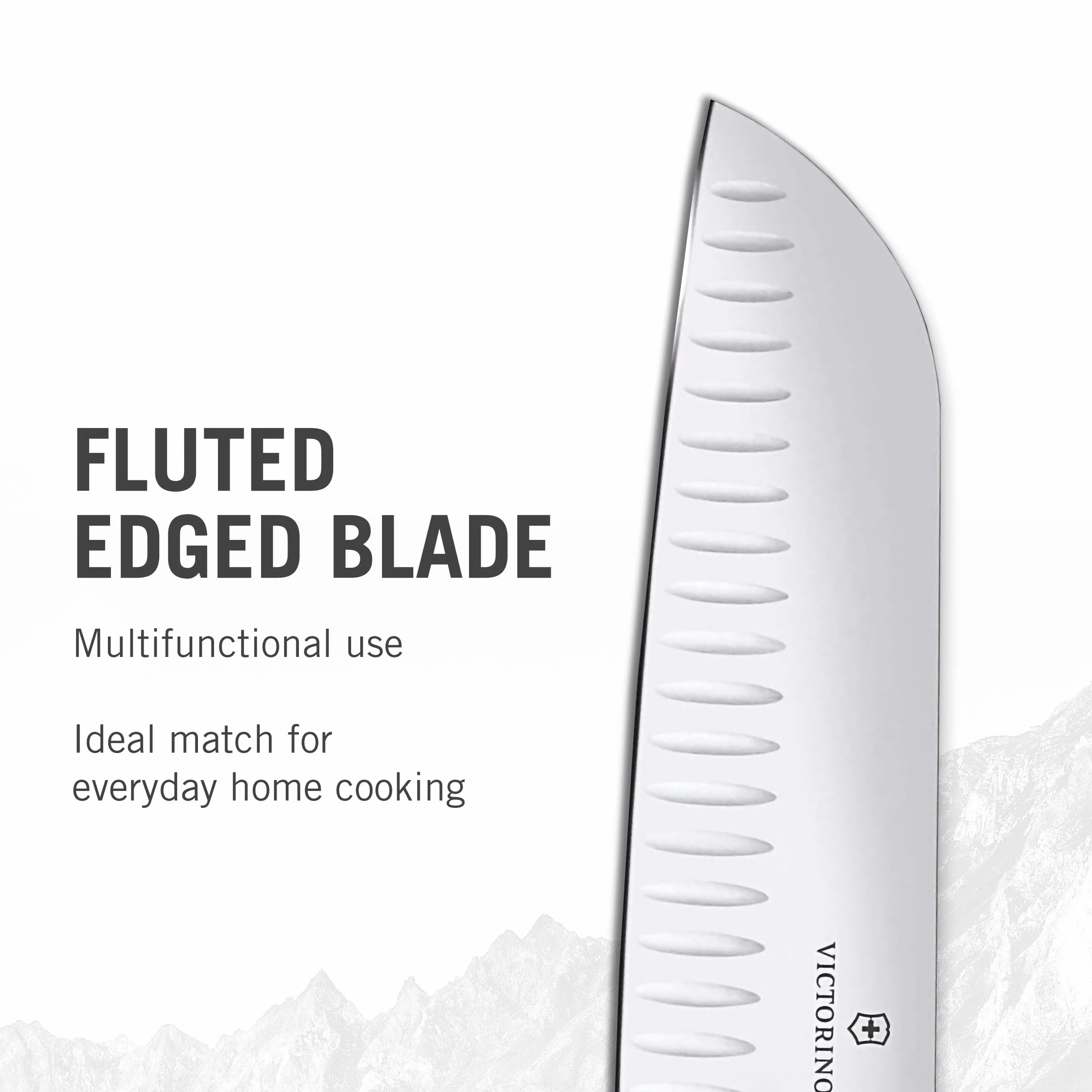 Victorinox Wood Couteau Santoku, Érable Modifié, Lame Alvéolée, 17 Cm, Boîte Cadeau