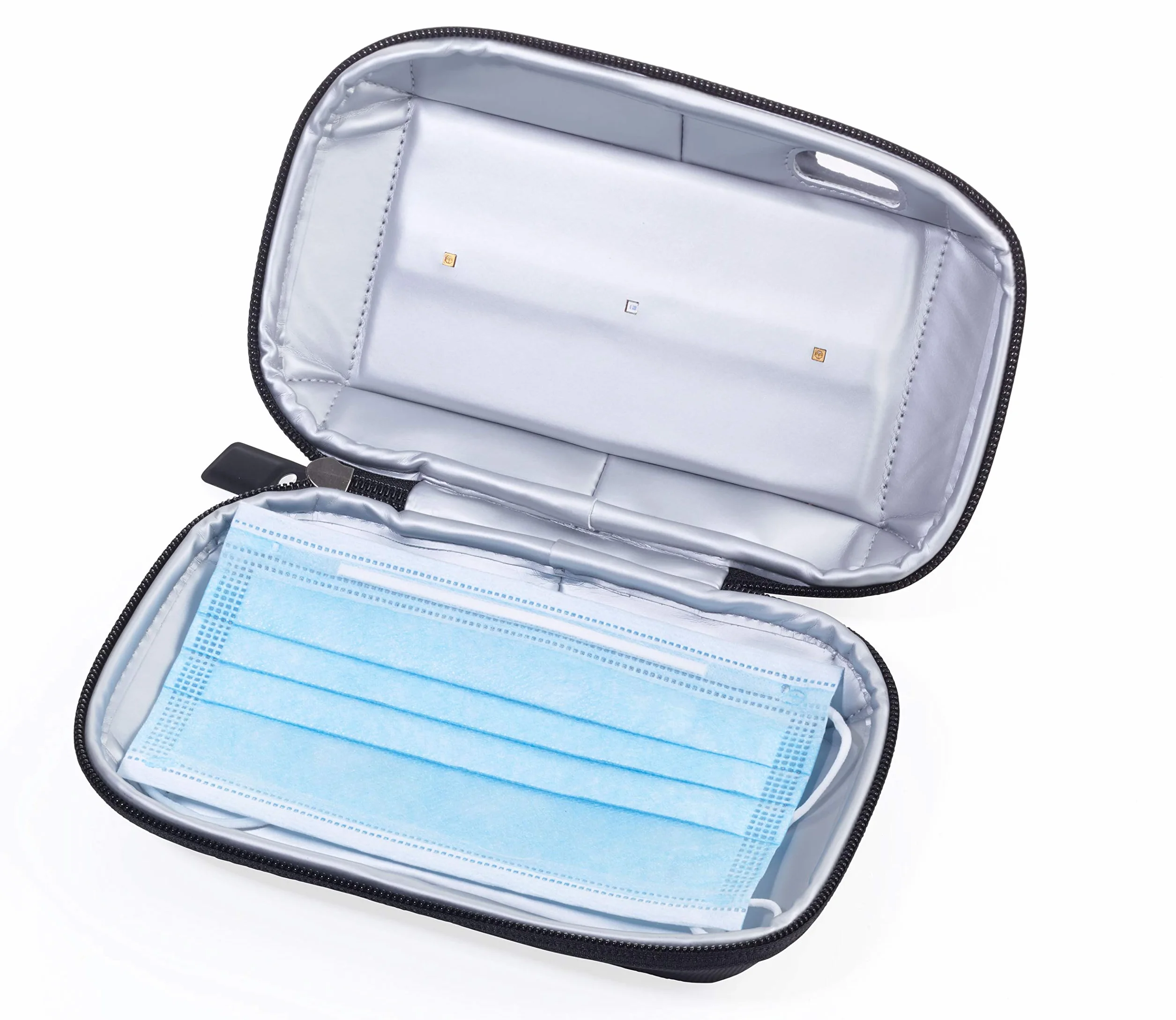 TROIKA Unisex Adult UV Traveller czarny 125 x 212 x 55 mm