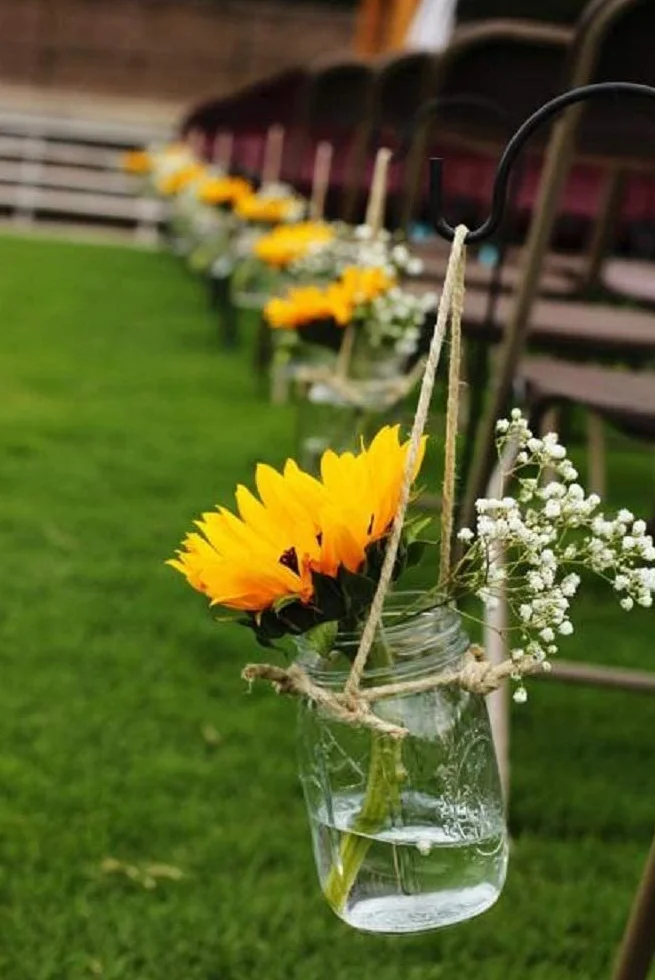 Tournesols Artificiels 8 Pcs 45 cm Fausses Fleurs Tournesol en Plastique pour Vases Hauts Décoration