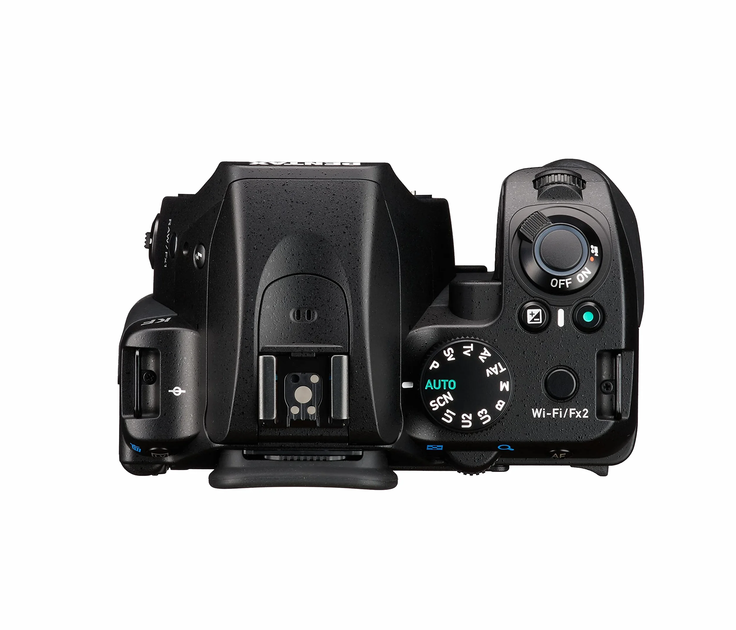 PENTAX KF korpus lustrzanki cyfrowej z matrycą APS-C, odporny na kurz i warunki atmosferyczne, ruchomy ekran LCD, czarny