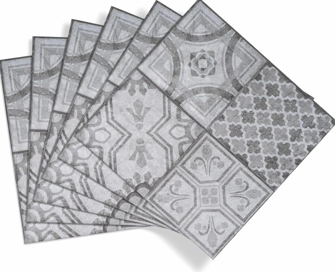 d-c-fix Classique marocain Style 30.5 cm x 30.5 cm dalles de sol adhésives PVC vinyle