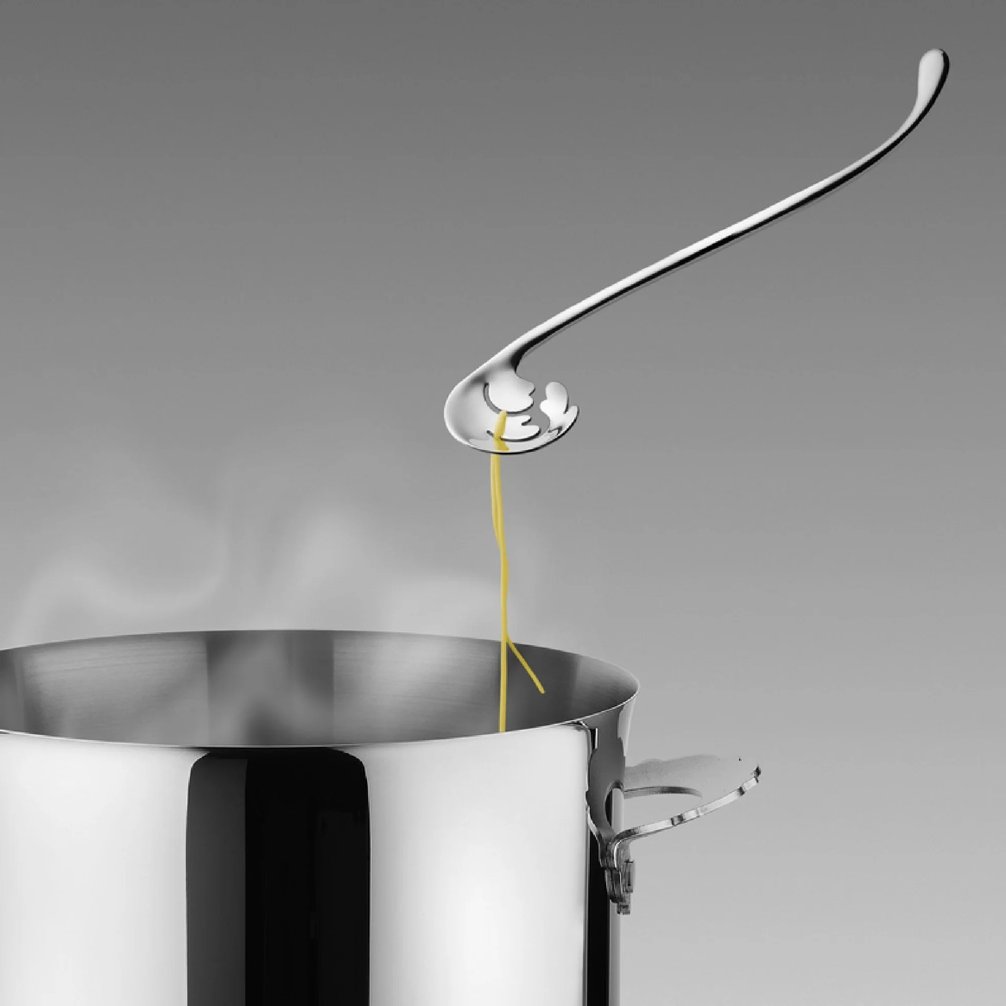 Alessi MMI31 Vabene Testeur de pâte Acier Inoxydable Argent 24,00 x 8,00 x 2,40 cm