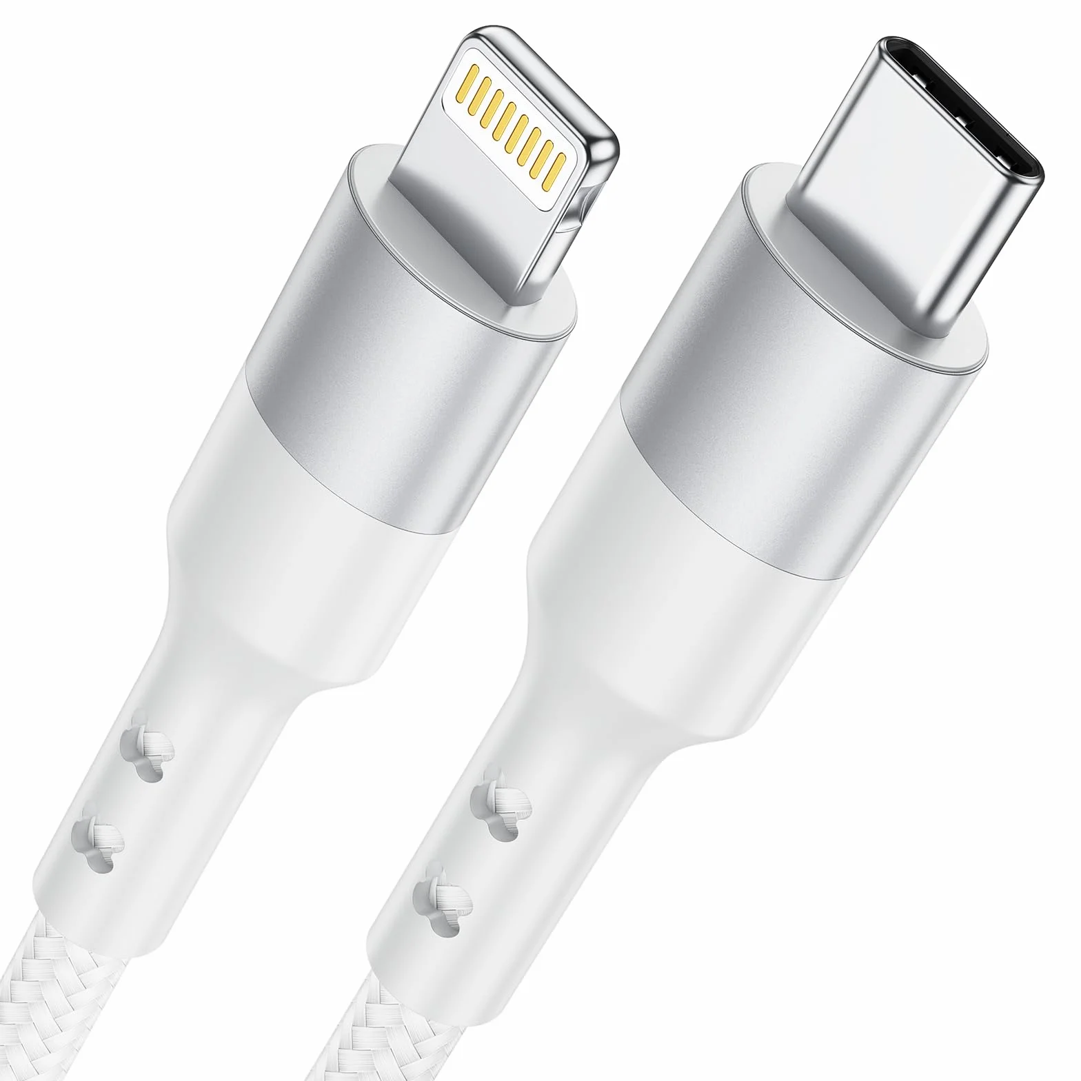 Câble USB C vers Lightning 1M MFi Charge Rapide Power Delivery Nylon pour iPhone 14 13 12 11 Pro Max
