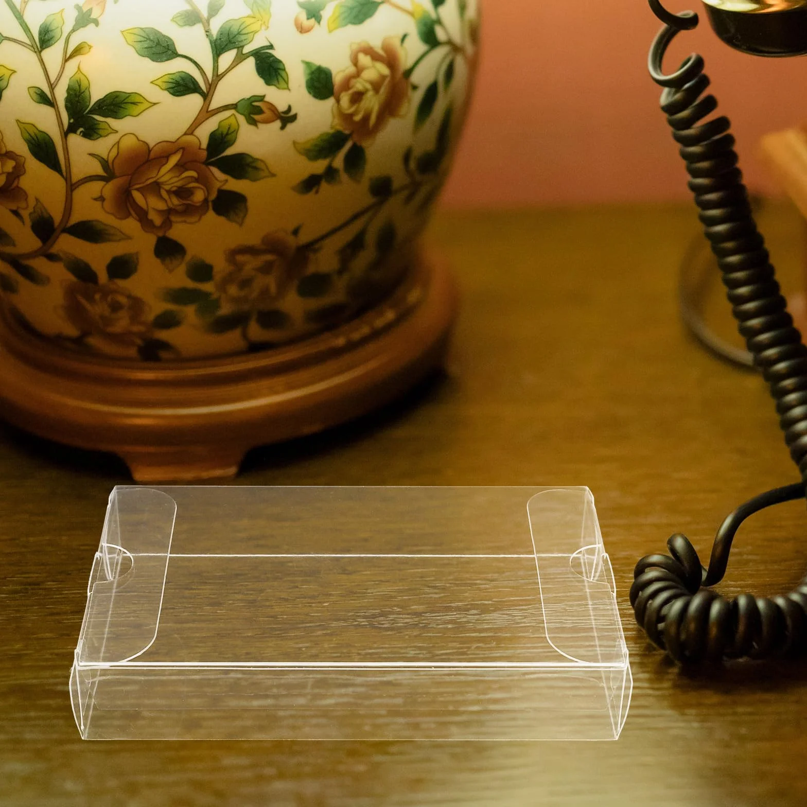 NUOBESTY Étui de Cassette Audio en PVC Transparent Lot de 10 Boîtes de Rangement Protection Anti-Poussière