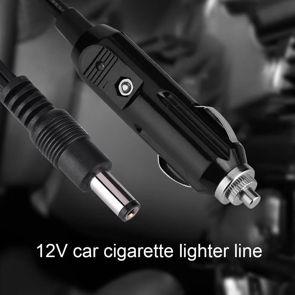 Kabel przedłużający do zapalniczki samochodowej, 3 metry / 9,8 stopy 12 V, 5,5 mm x 2,1 mm do urządzeń samochodowych kabel adaptera kabla zasilającego