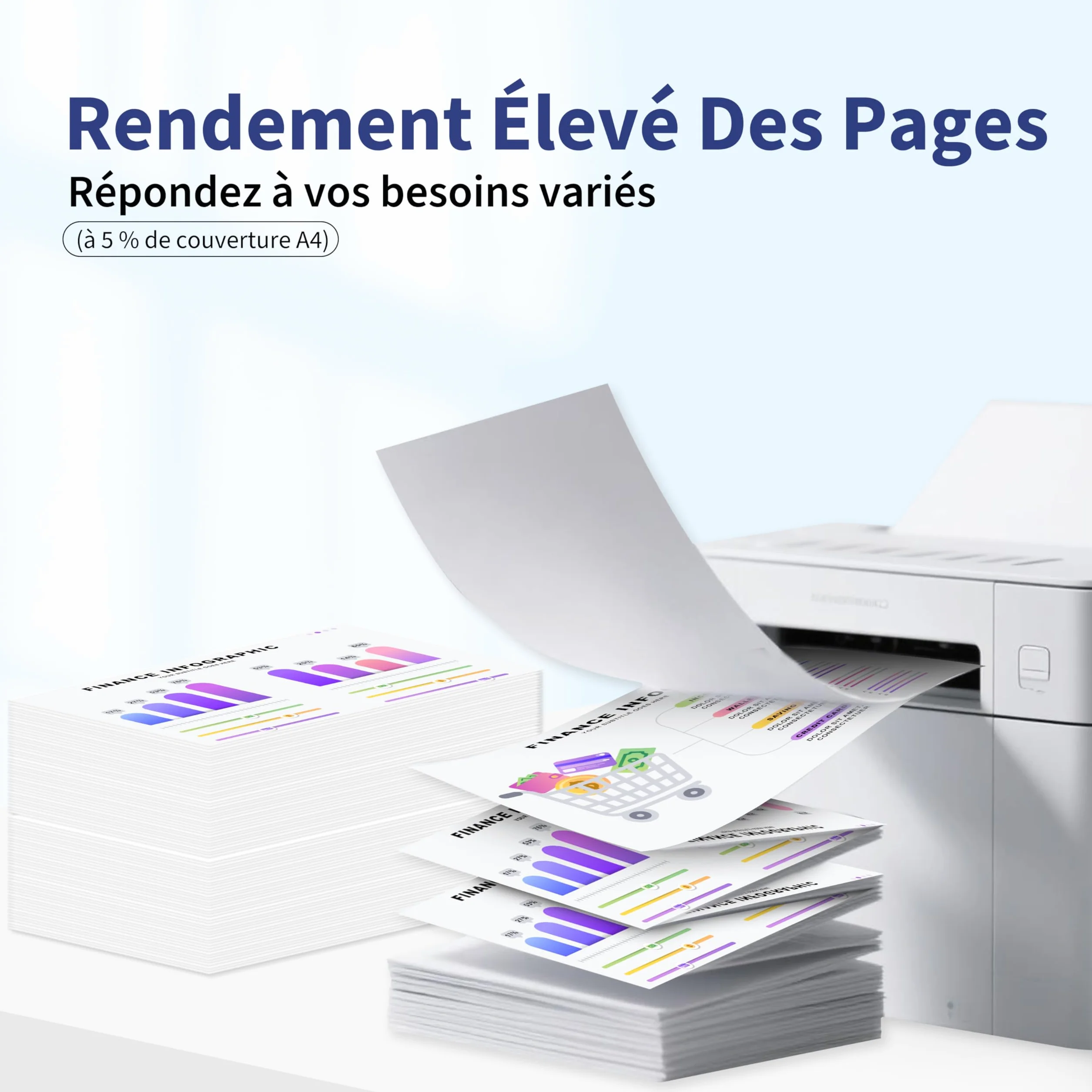 Boîte de Maintenance Compatible Epson XP6100 C13T366100 pour Imprimantes XP-6000 XP-6100 XP-8500 XP-6001 XP-6005 XP-6105 XP-8600 XP-8605 XP-970, 1 Paquet