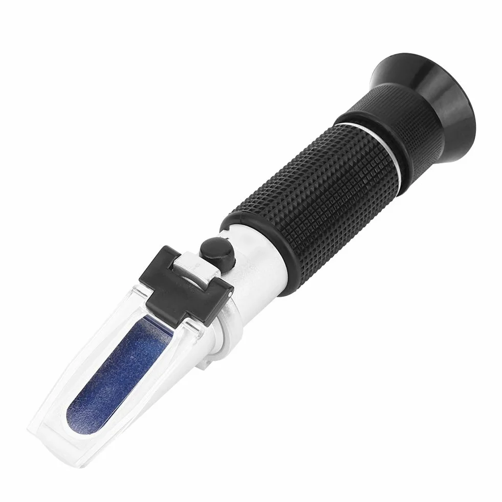Omabeta Réfractomètre Vétérinaire pour Colostrum Réfractomètre Brix 21 * 9 * 5 Réfractomètre Compteur de Test de Sucre 0-20% avec Indice Précis pour la Compensation Automatique de la Température