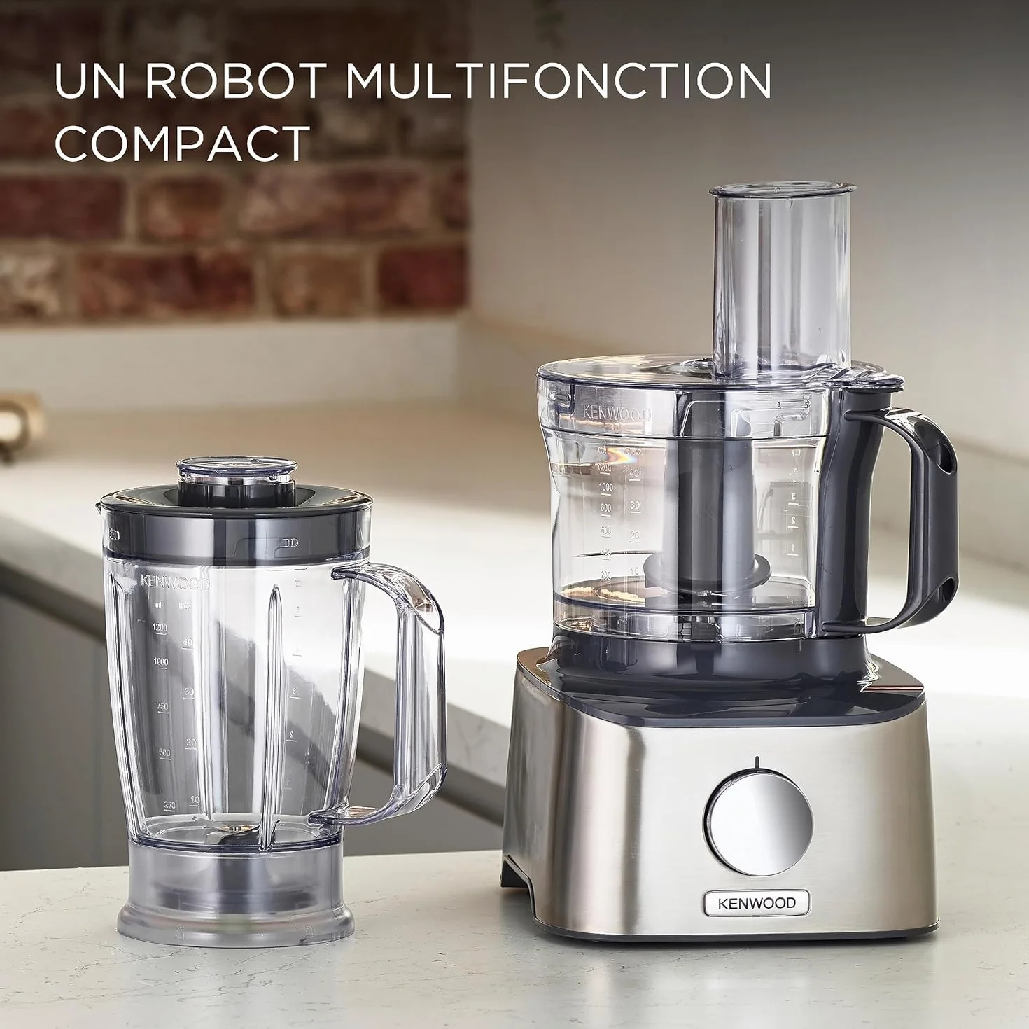Robot multifonction KENWOOD MultiPro Compact FDM301SS - Inox