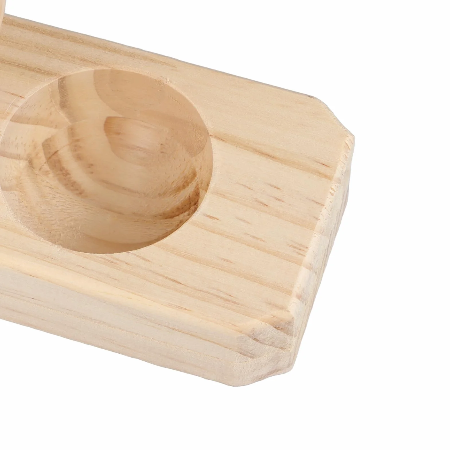 Presse à Plantain en Bois Tostonera Plantain Masher Réutilisable avec Lanière Suspendue