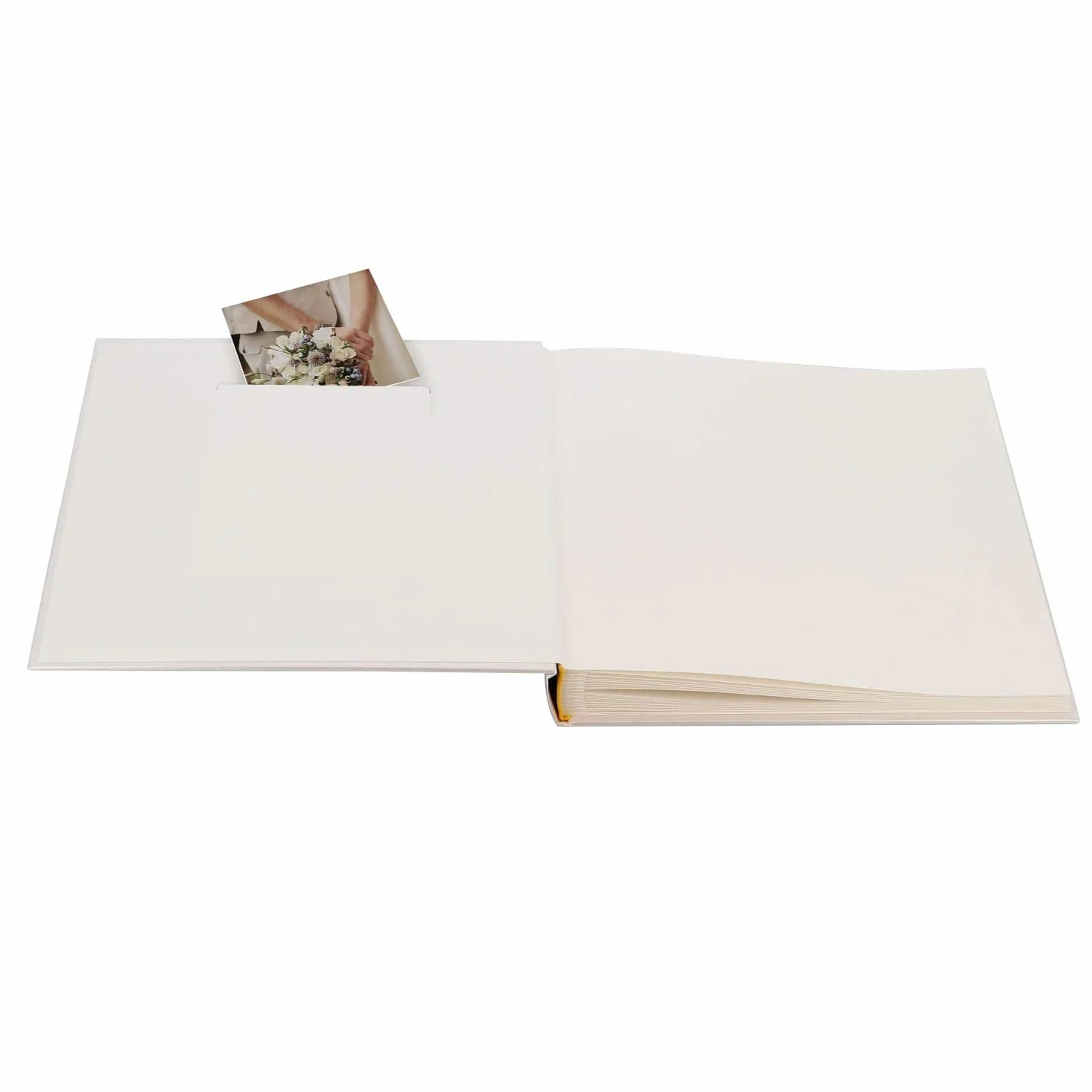 Goldbuch Photo de Mariage Mr. & Mrs Album 60 Pages Blancs Pergamin Souvenir Découpe Papier Fini Gaufré Argenté 30 x 31 x 4 cm