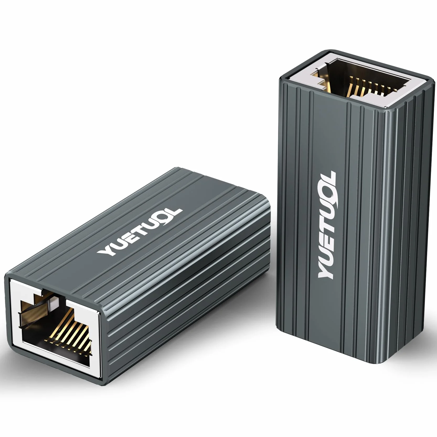 RJ45 przedłużacz kabla LAN - Ethernet kabel sieciowy 10 gigabitów do kabli sieciowych, łącznik sieciowy, kabel krosowy, Cat8, Cat7, Cat6, Cat5e, Cat5