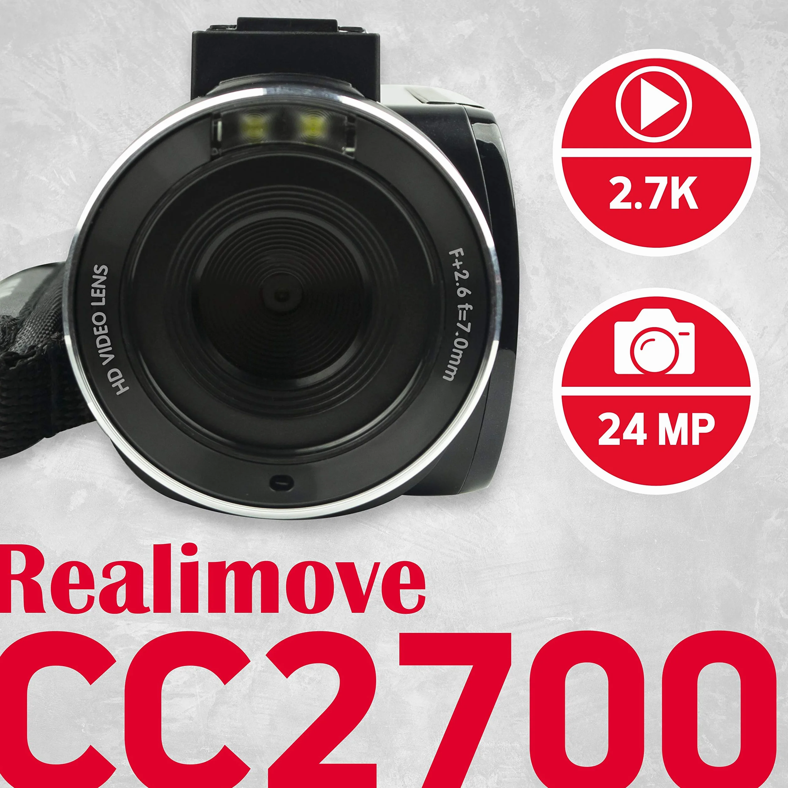 AGFAPHOTO Caméscope Realimove CC2700