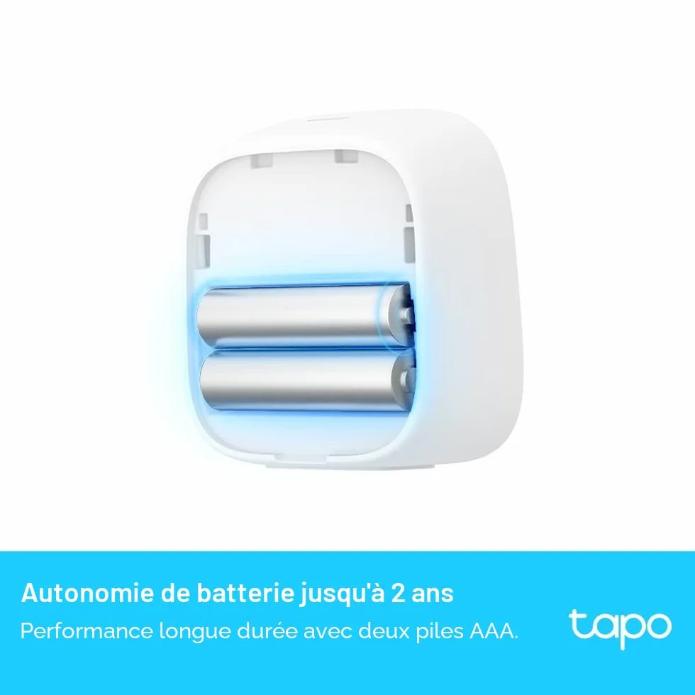 Tapo T315 Thermomètre d'intelligent Hygromètre Capteur d'Humidité Moniteur de Température, Affichage E-ink 2,7"