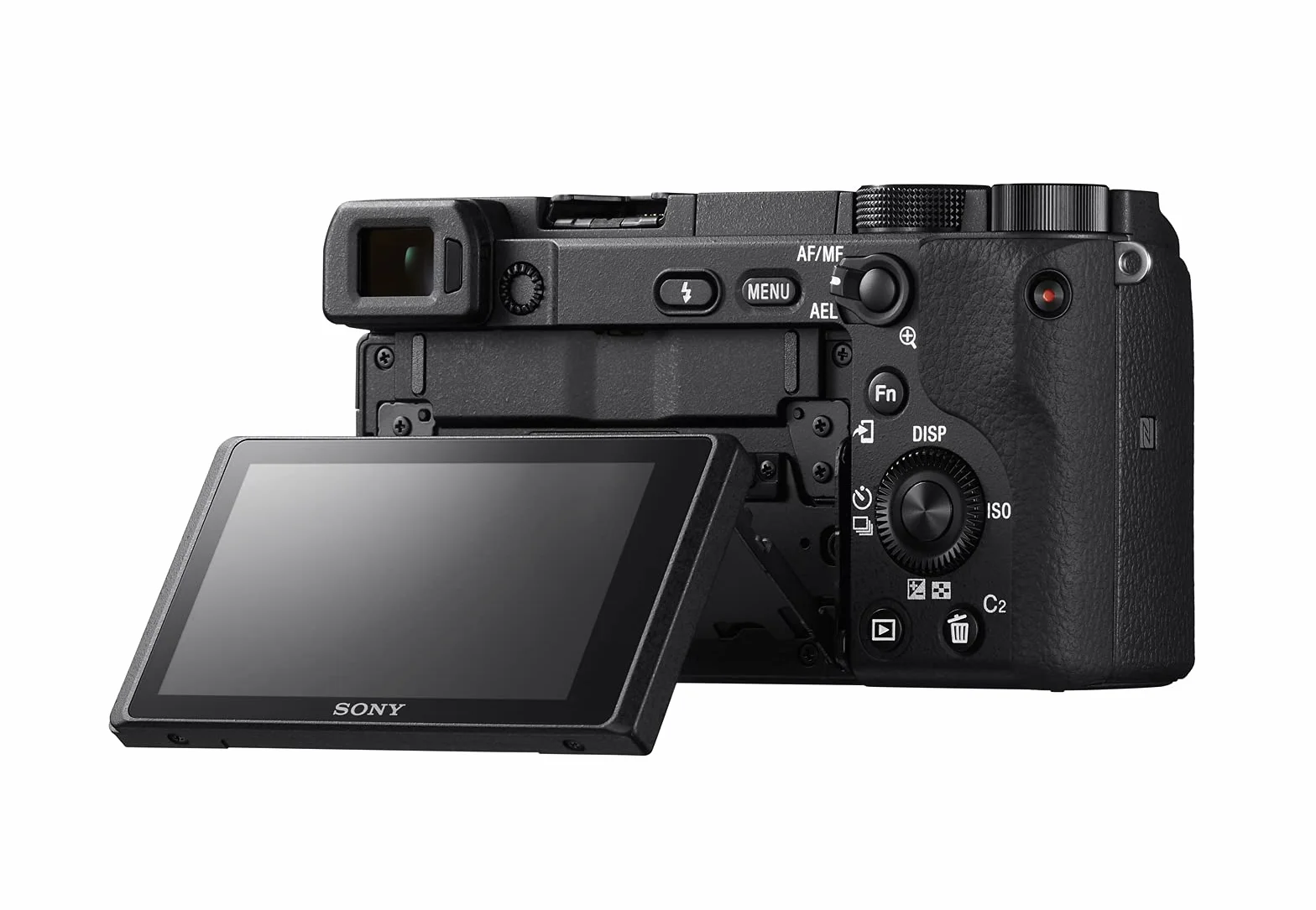 Sony a6400 body czarny (ILCE6400B), aparat systemowy z mocowaniem E, Matryca CMOS APSC 24 megapikseli, wideo 4K, ekran dotykowy 180°, autofokus z 425 punktami detekcji fazy, wizjer OLED.