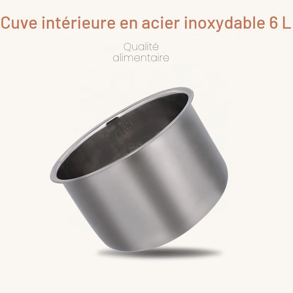 6L Yaourtière, Fermenteur Pour Ail Noir, Pour Kimchi, Pour Le Vin De Riz Doux Et Pour Le Natto - Appareil Entièrement Automatique