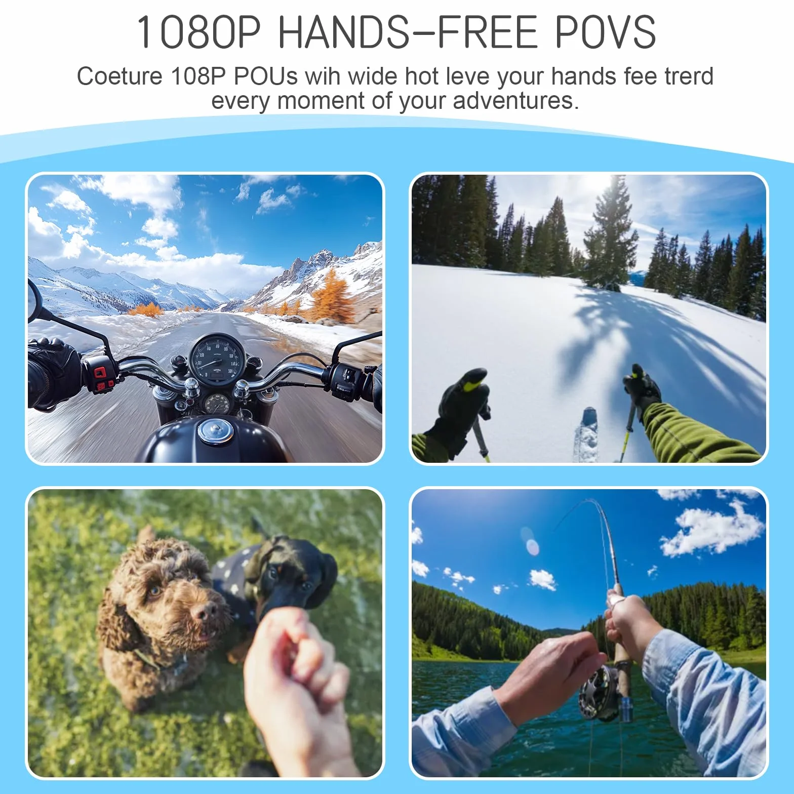 Kamera sportowa 360°, mini kamera Action Cam1080p i 32 GB pamięci na kask, magnetyczna kieszonkowa kamera na kciuk, kamera do jazdy na motocyklu, mini kamera sportowa z ekranem