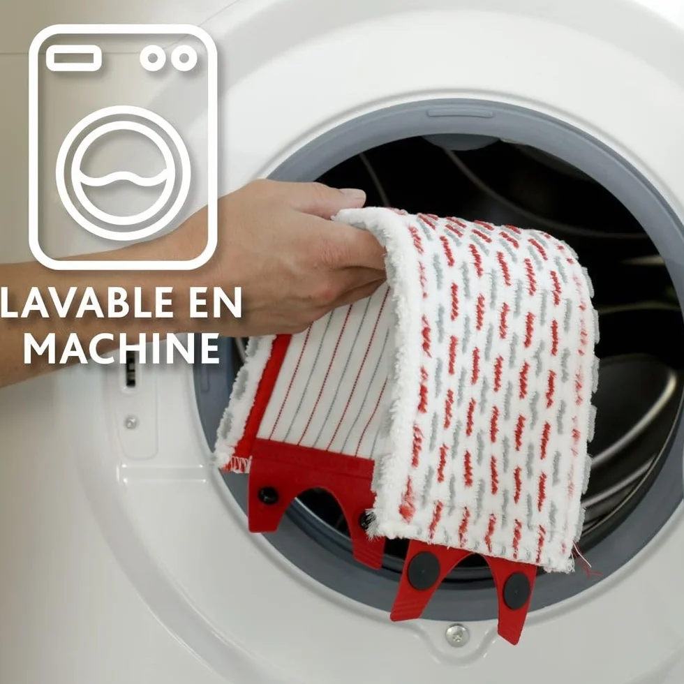 Vileda - Balai plat Ultramax Turbo XL - Kit Laveur de Sol avec Balai Plat, Balai Serpillière Microfibre XL et Seau Essoreur à Pédale à Bec Verseur - Housse Microfibre 2 en 1 - Pour Tous Sols et Coins