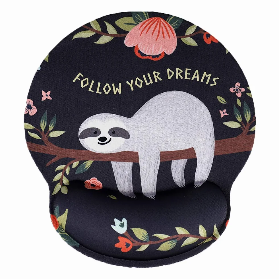 AOKSUNOVA Tapis de Souris Ergonomique Repose-Poignet en Mousse Mémoire