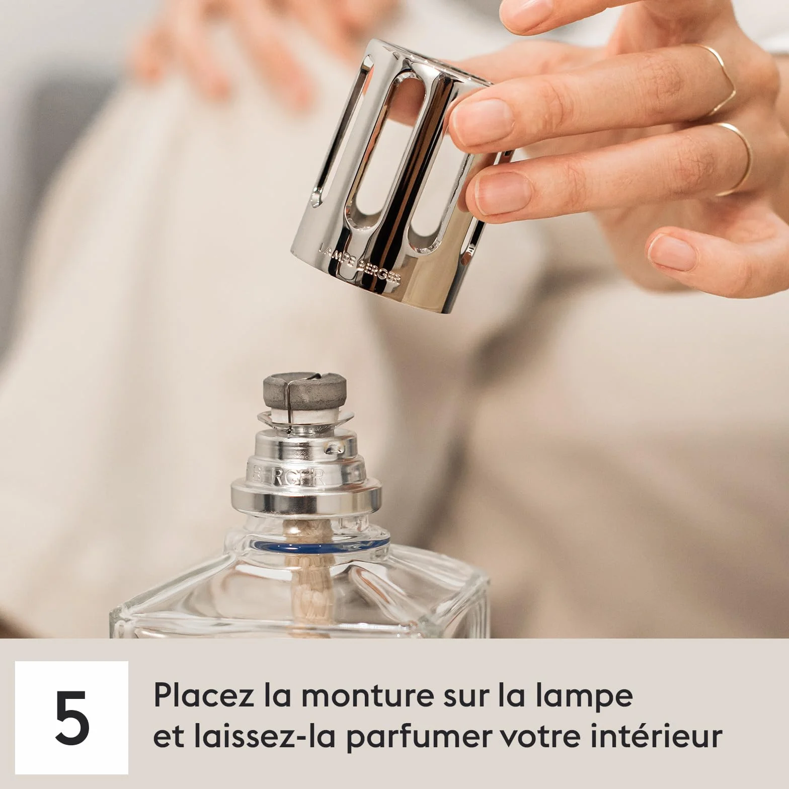 MAISON BERGER Recharge Lampe Berger Air Pur 1 Litre sans Parfum Fabriqué en France