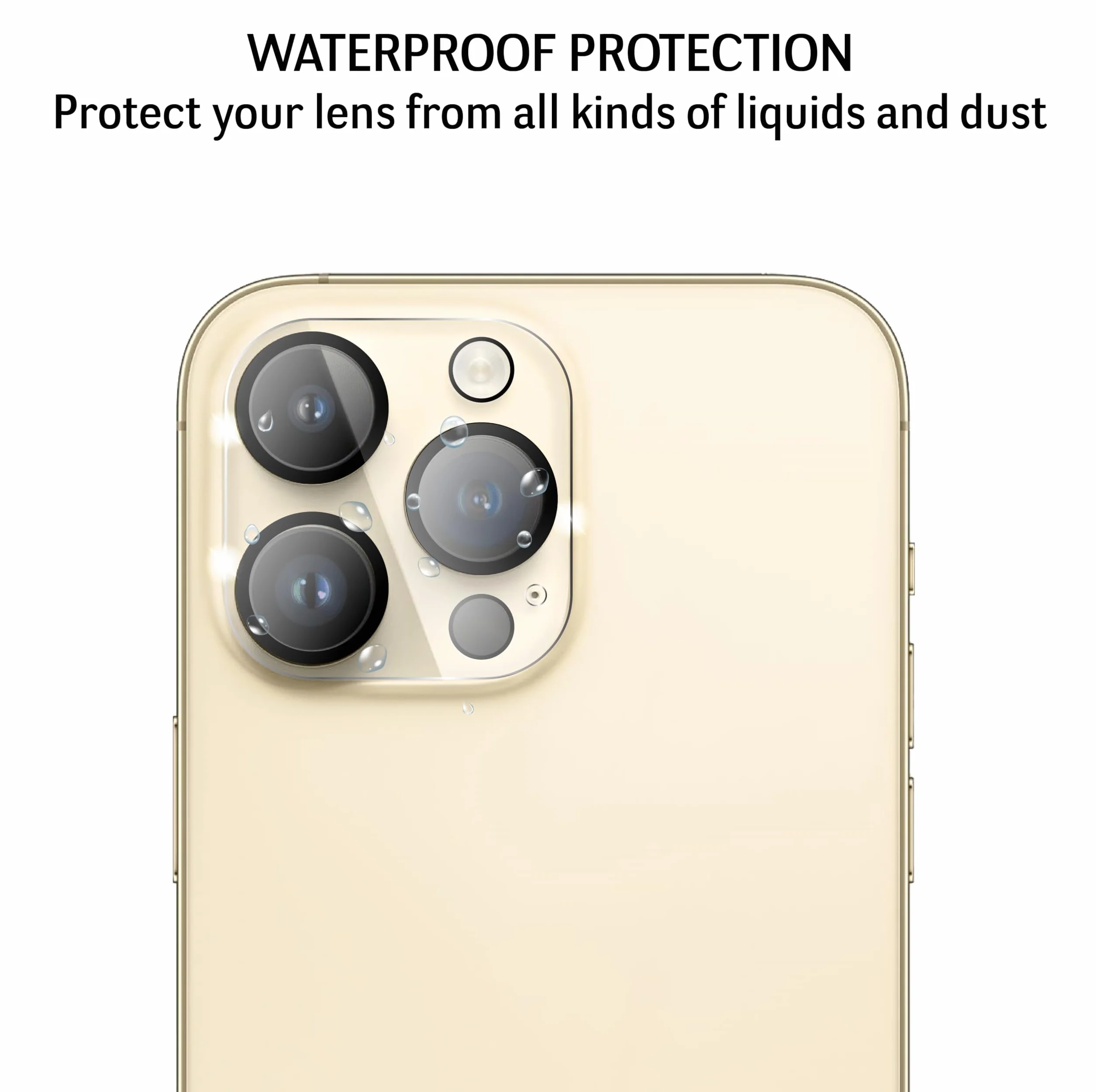 Osłona obiektywu aparatu dla iPhone 14 Pro / 14 Pro Max [2 Sztuki] szkło na aparat hartowane, folia ochronne obiektyw tylna