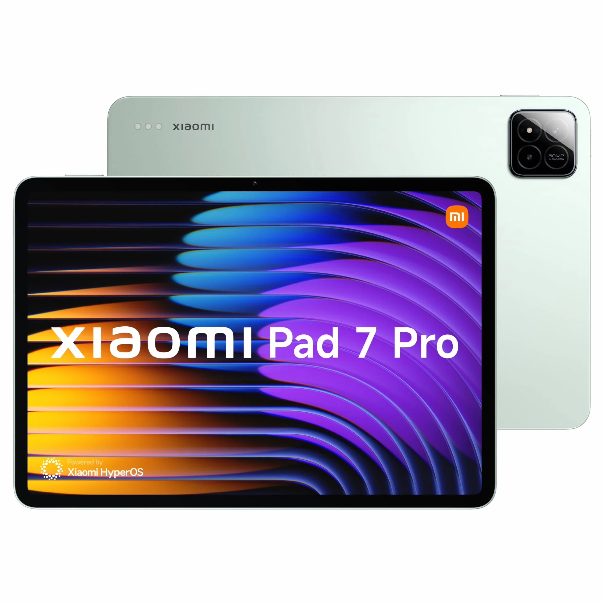 Xiaomi Pad 7 Pro, tablet 11,2", 8 256G + oficjalna okładka - bateria 8850 mAh, 67 W, HyperAI - zielony