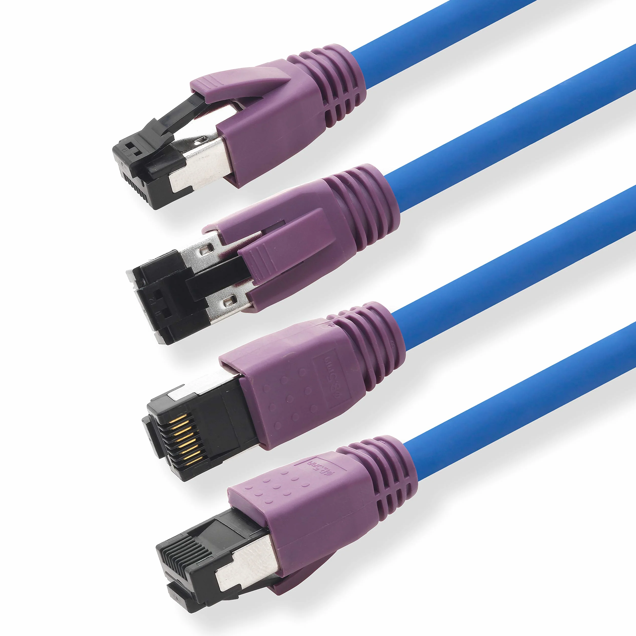 1aTTack.de CAT.8 Câble réseau 5m RJ45 2000 MHz 40 Gbit/s PoE+ AWG24 LSZH