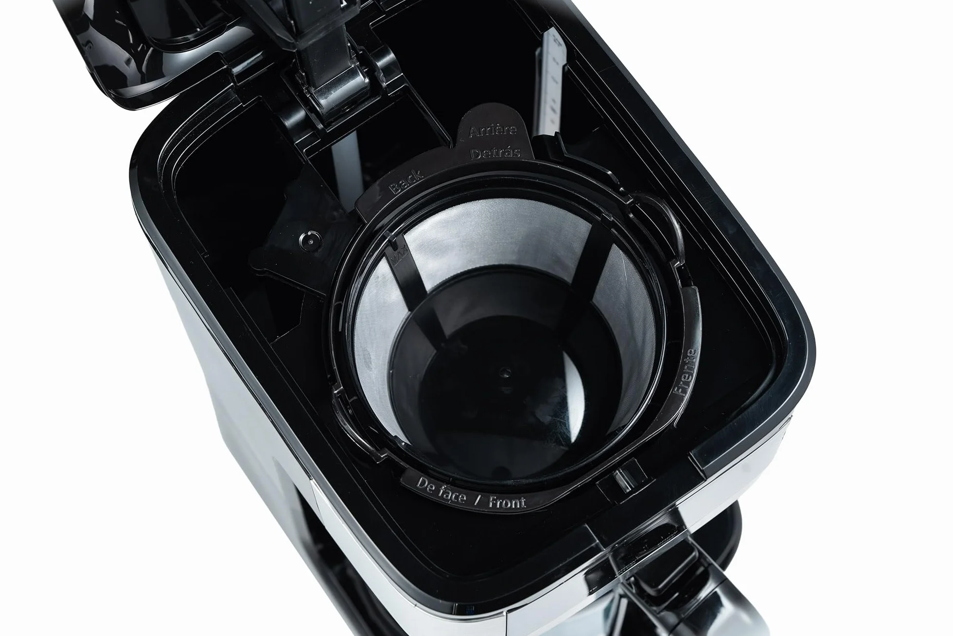 Zilan Cafetière Filtre Programmable 1,8 L – 900 W – Écran LCD Tactile, 2 à 14 Tasses, Fonction Maintien au Chaud, Verseuse en Verre, Noir