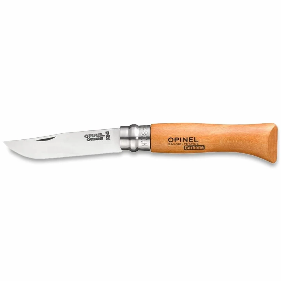 Opinel Couteau n°8, Lame acier carbone 8,5 cm