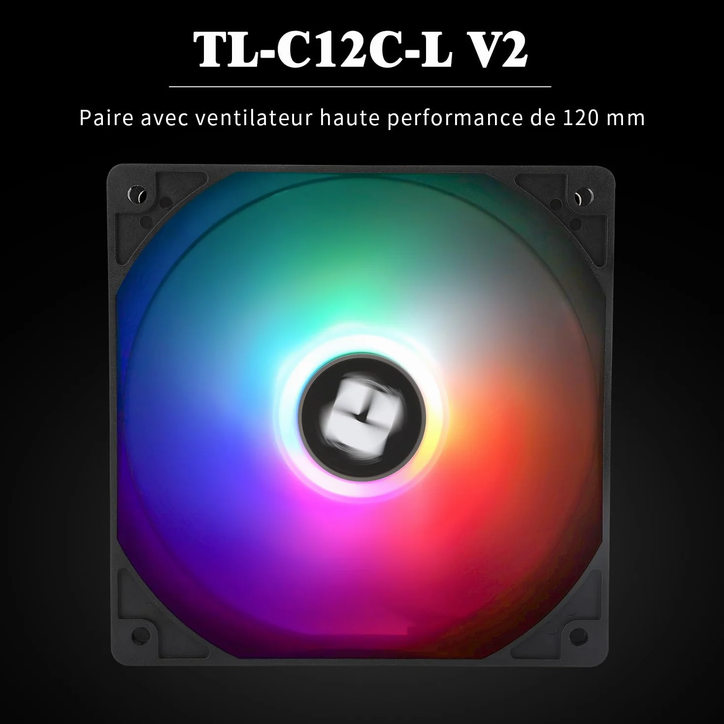 Thermalright Assassin X 120R SE V2 CPU chłodnica powietrza, 4 rury grzewcze, TL-C12C-L V2 PWM cichy wentylator CPU z łożyskiem S-FDB, do AMD AM4 AM5/Intel LGA 1700/1150/1151/1200, stały kolor lampy