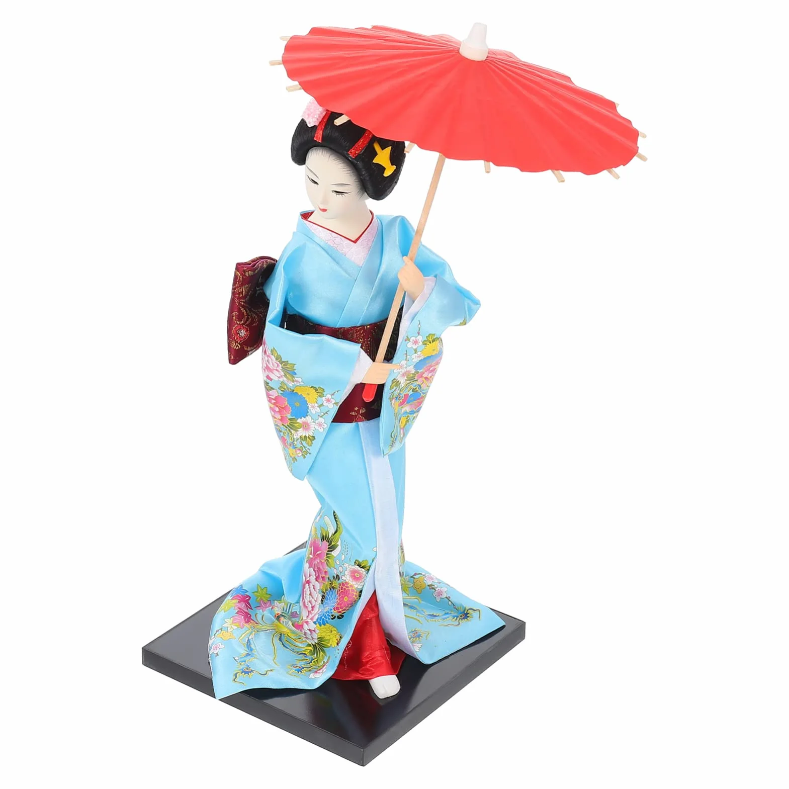 PATKAW Geisha Japonais Kimono Figurine de Collection Décoration de Table Style 1