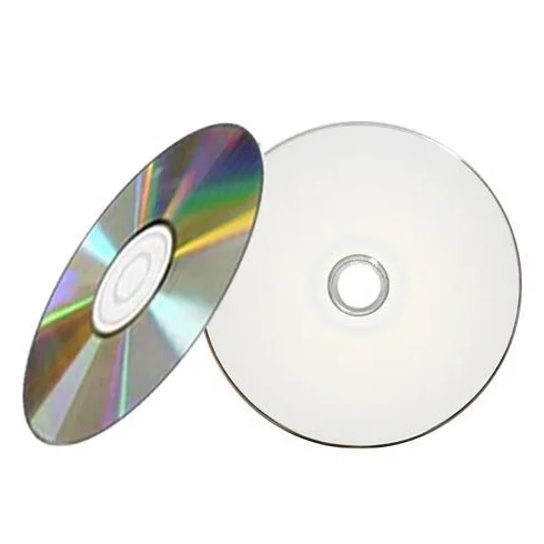 Traxdata CD-R 52x diamanté argenté blanc imprimables Lot de 5
