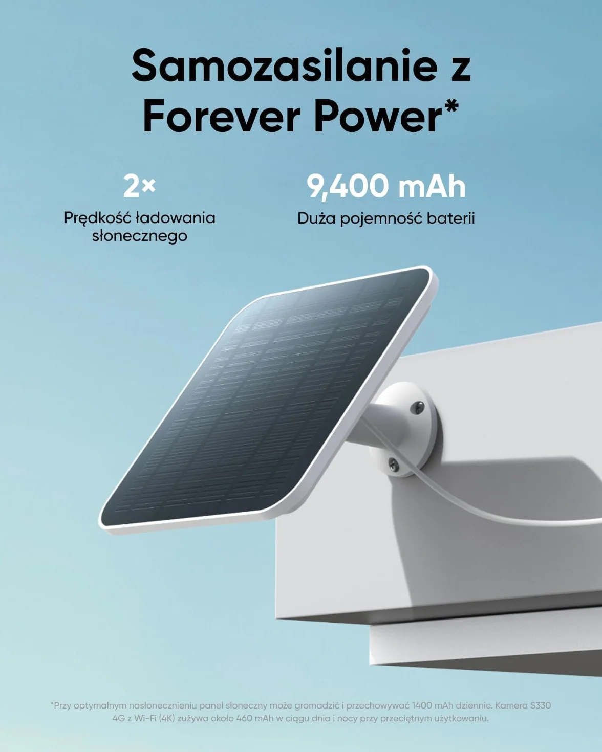 eufy 4G LTE kamera monitoringowa z Wi-Fi, funkcja przechylania 4K UHD, bezprzewodowa, zasilana energią słoneczną z panelem słonecznym, śledzenie osób pojazdów na bazie sztucznej inteligencji(odnowiona