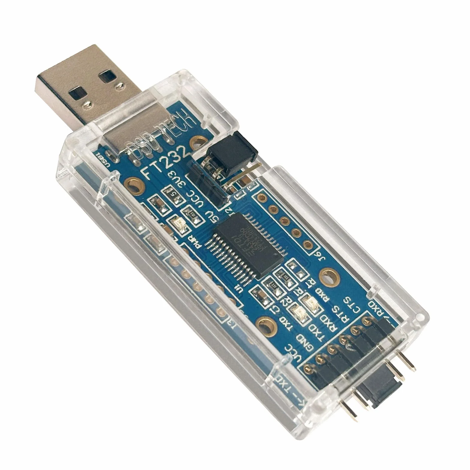 DSD TECH USB vers TTL Adaptateur Série FTDI FT232RL Compatible Windows 10 8 7 Mac OS X