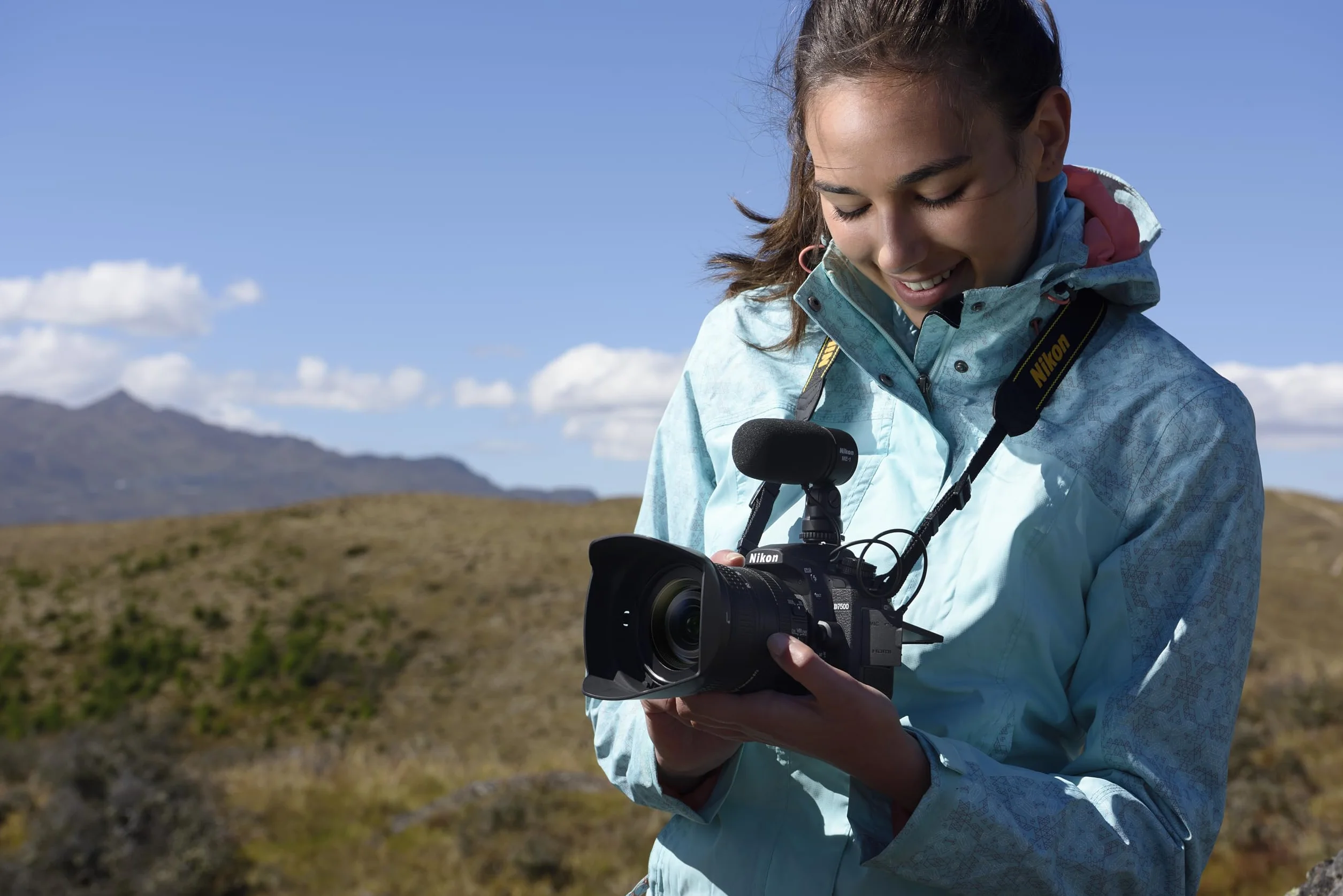Nikon D7500 lustrzanka cyfrowa, 20,9 megapikseli, SD-8 GB 200 x Premium Lexar