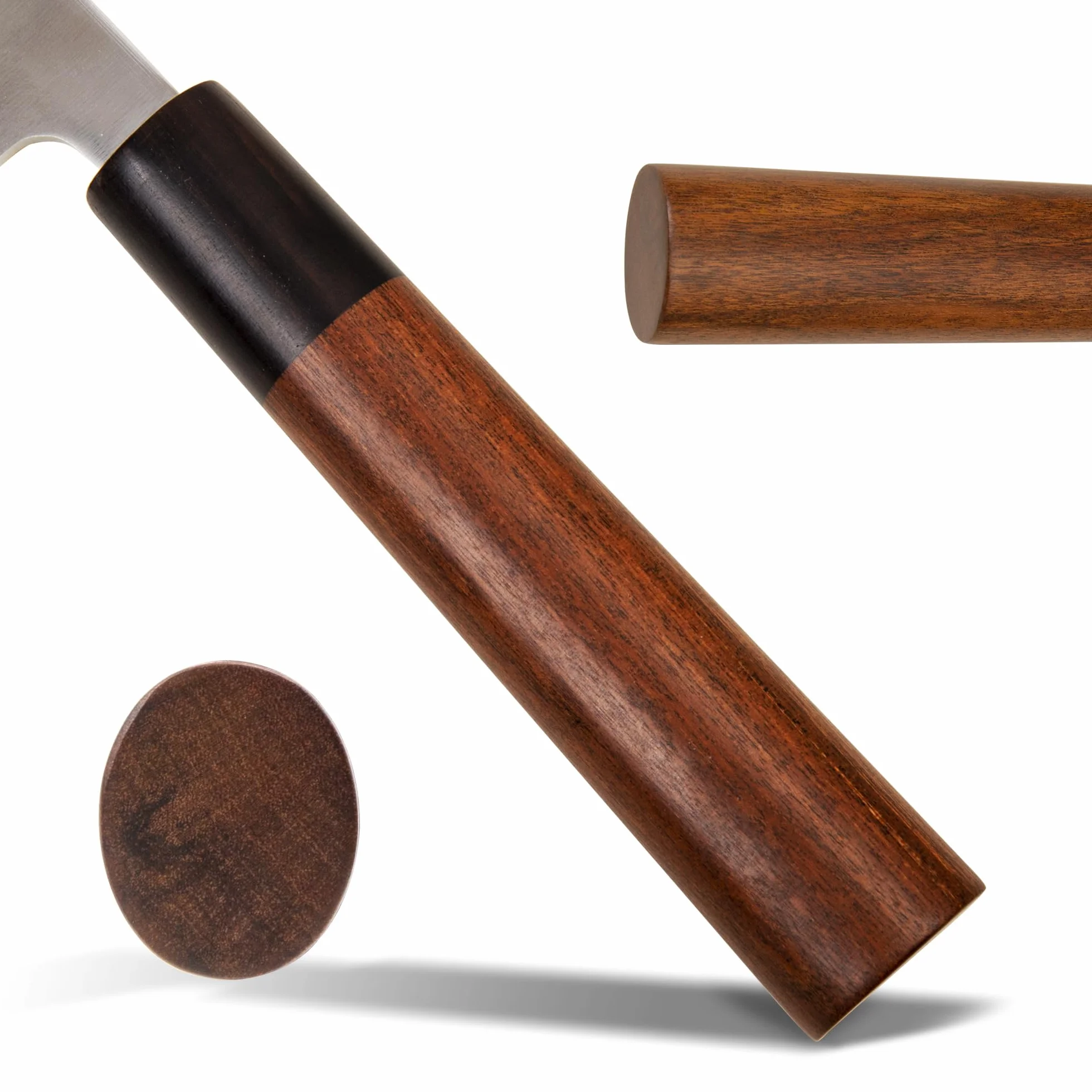 SHANGDAO Couteau à sushi Sashimi 10 pouces, couteau japonais Yanagiba pour couper les filets et trancher le poisson, acier inoxydable allemand de qualité supérieure et manche en bois traditionnel