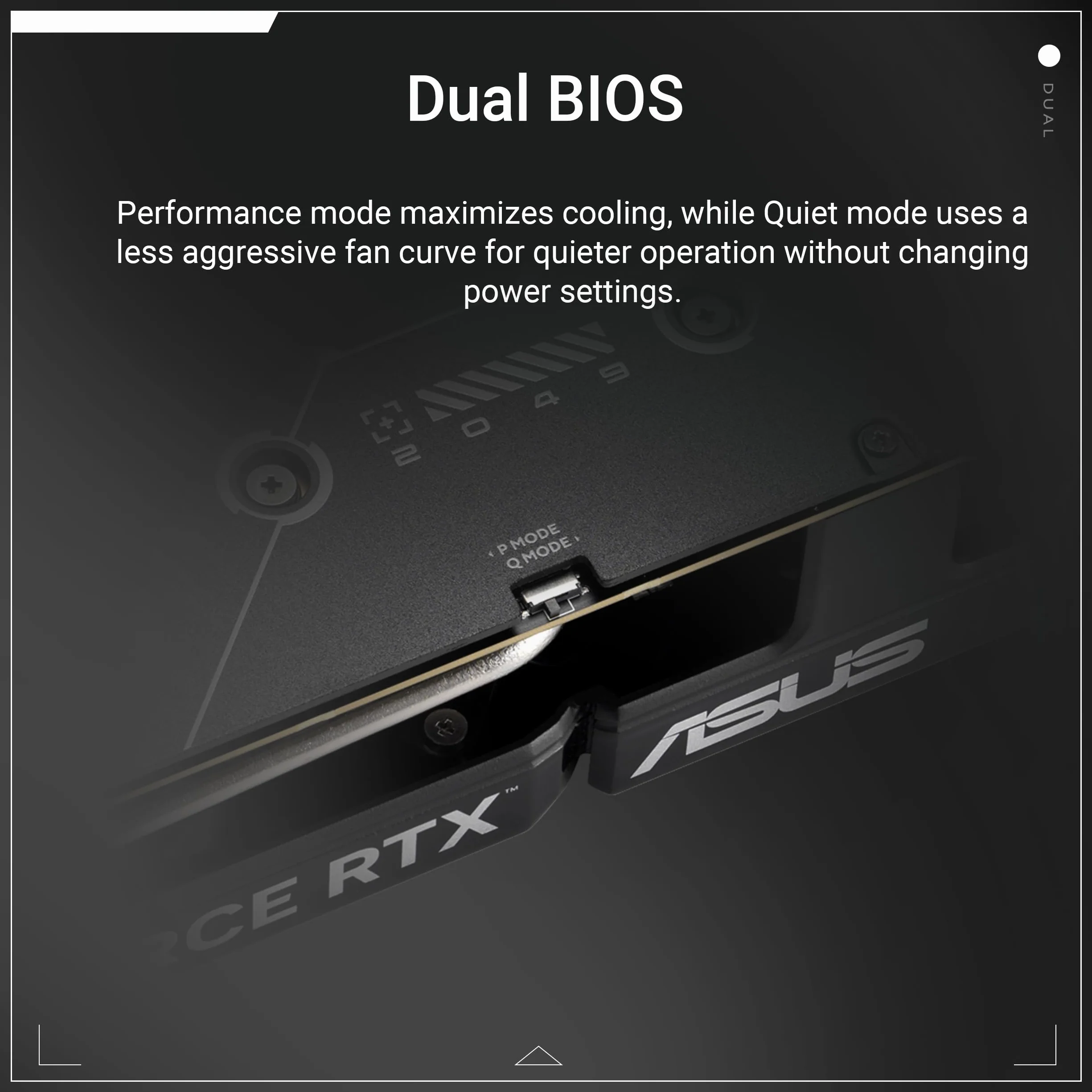 ASUS DUAL RTX5060 OC, PCIe5, 8 GB DDR7, HDMI, 3 DP, zegar 2565 MHz, podkręcony, kompaktowy SFF-Ready