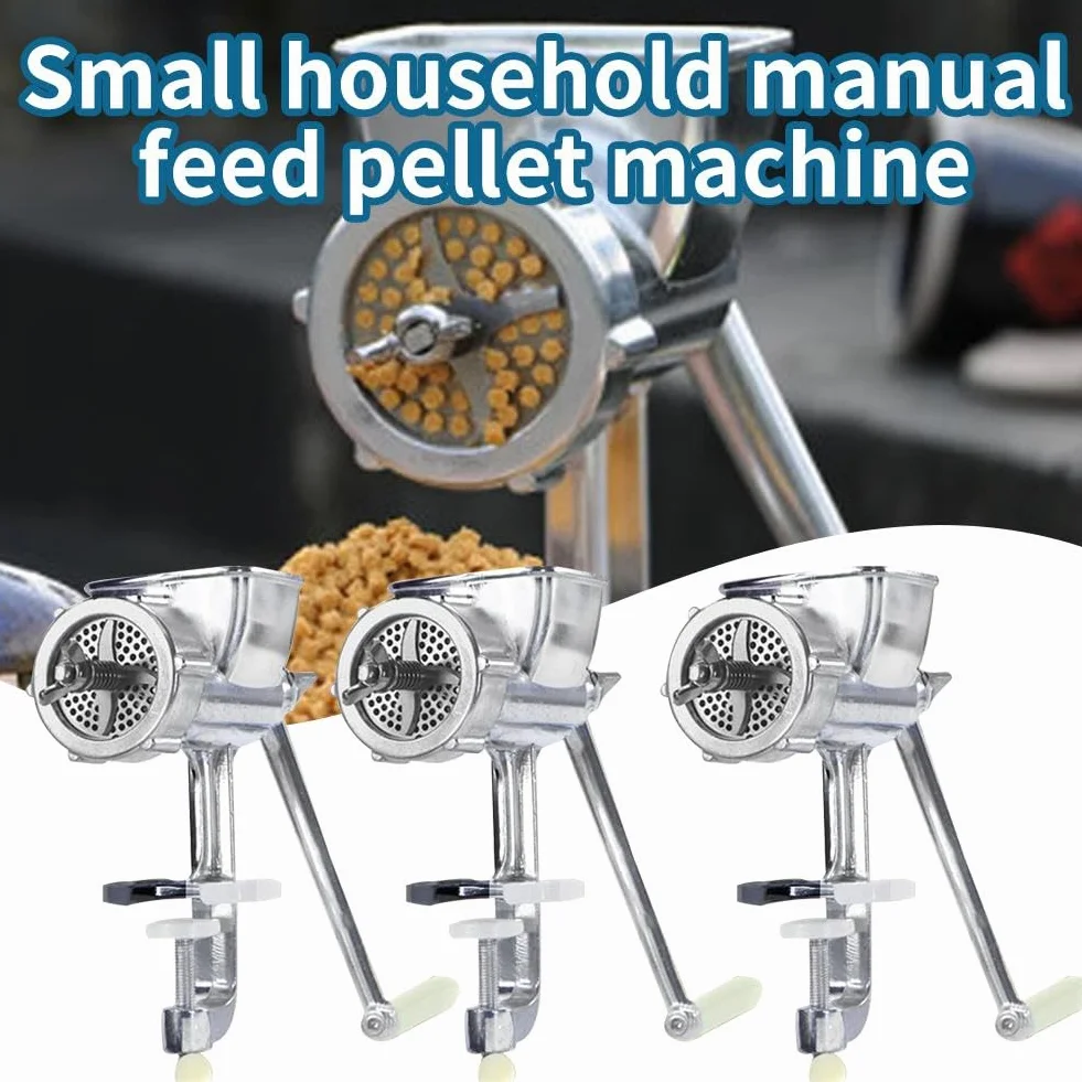 Machine manuelle à granulés pour animaux 1,5 mm à 8 mm pour chiens et chats