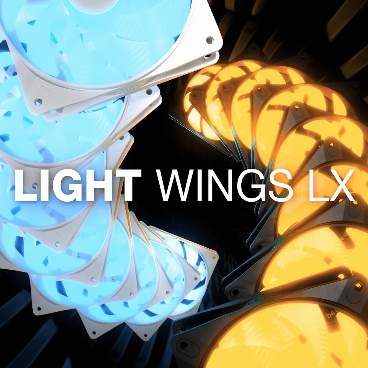 be quiet! Light Loop 360 mm Black Chłodzenie wodne do mocno podkręconych systemów, 3x wentylator Light Wings LX 120 mm PWM high-speed ARGB, stylowy blok chłodzenia ARGB, z hubem RGB-PWM