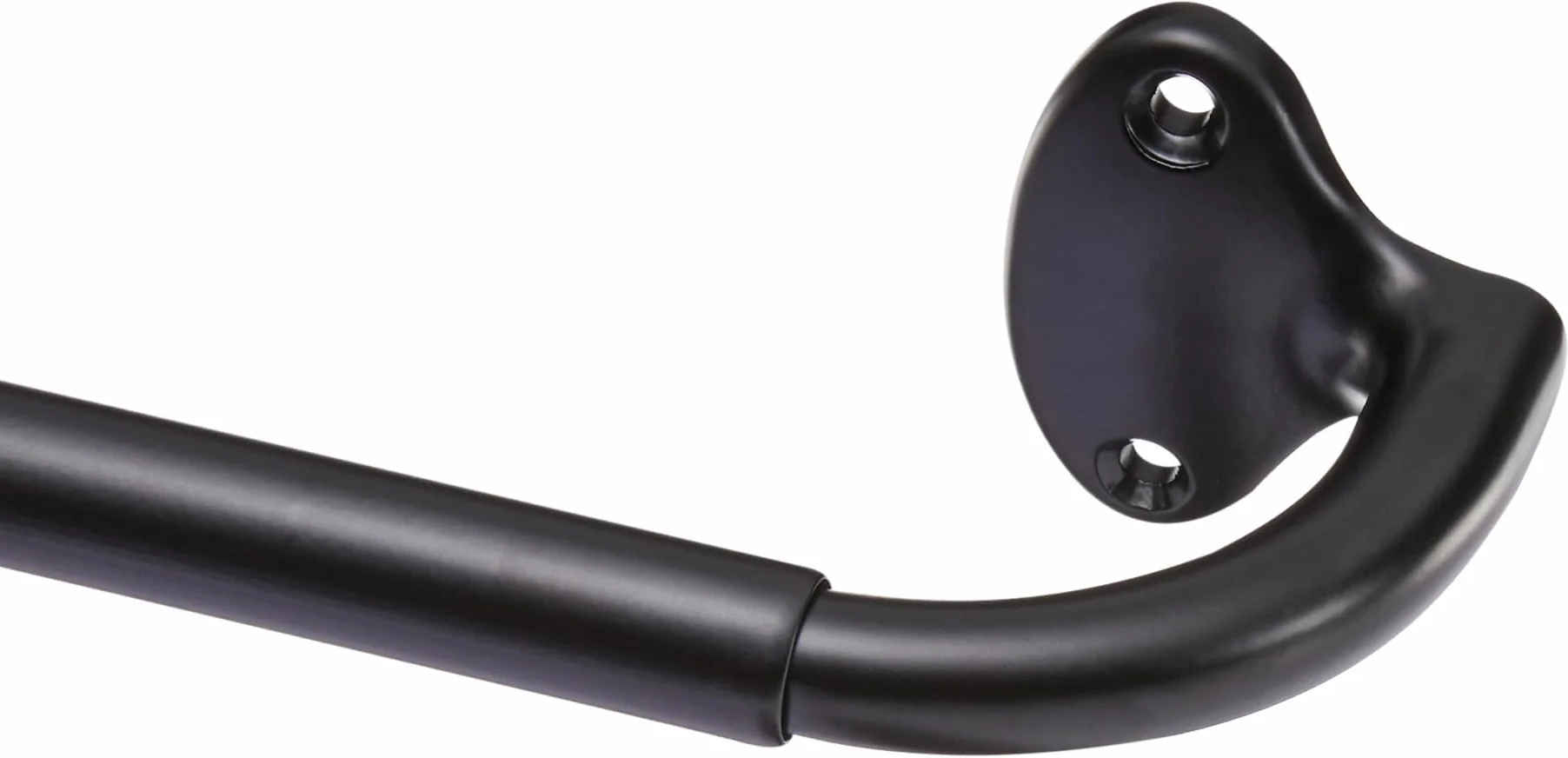 Amazon Basics Tringle à rideaux extensible d'intérieur 71-122 cm - Noir