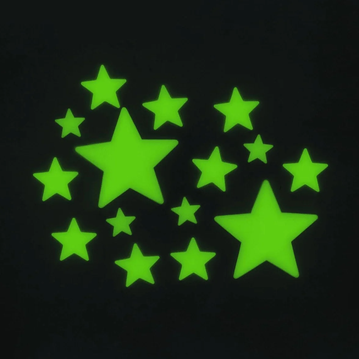 Legami Super Stars Étoiles phosphorescentes autocollantes