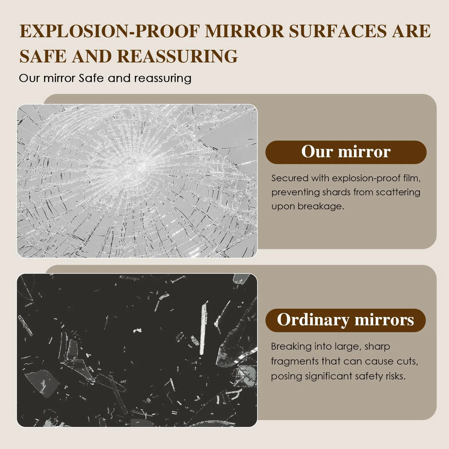 Miroir sur Pied 171x76 cm, Grand Miroir Intégral, Cadre en Alliage d'Aluminium, Verre Trempé