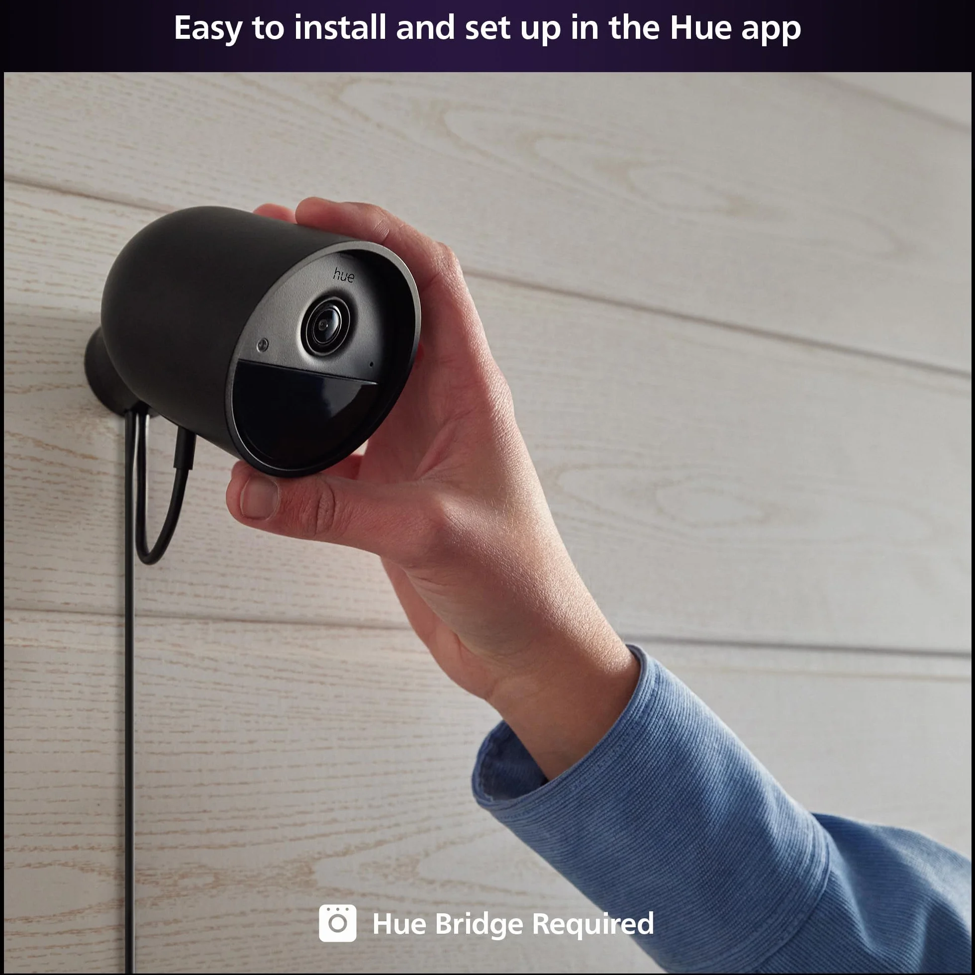 Philips Hue Raven Kamera przewodowa biała