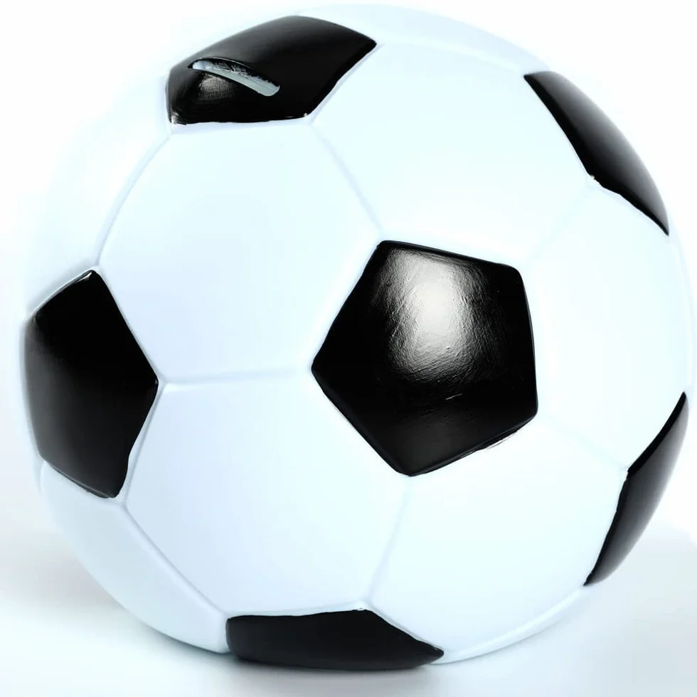 Tirelire Football Incassable pour Enfants - Cadeau Anniversaire Noël Garçons et Filles