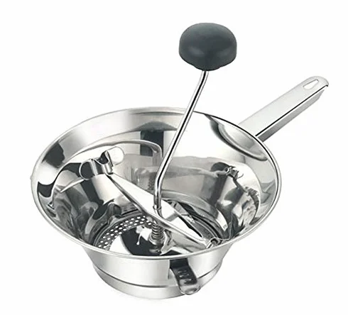 Motta Moulin à aliments en acier inoxydable 24 cm argenté