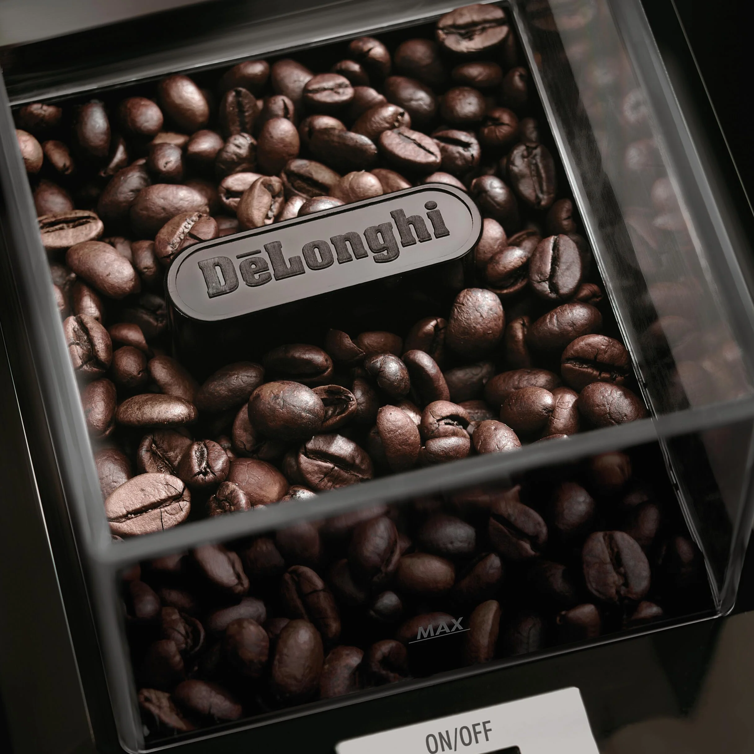 De'Longhi KG79 Moulin à Café Electrique, Broyeur pour Grains de Café avec Réservoir d'une Capacité de 120 g, 110 W, Noir