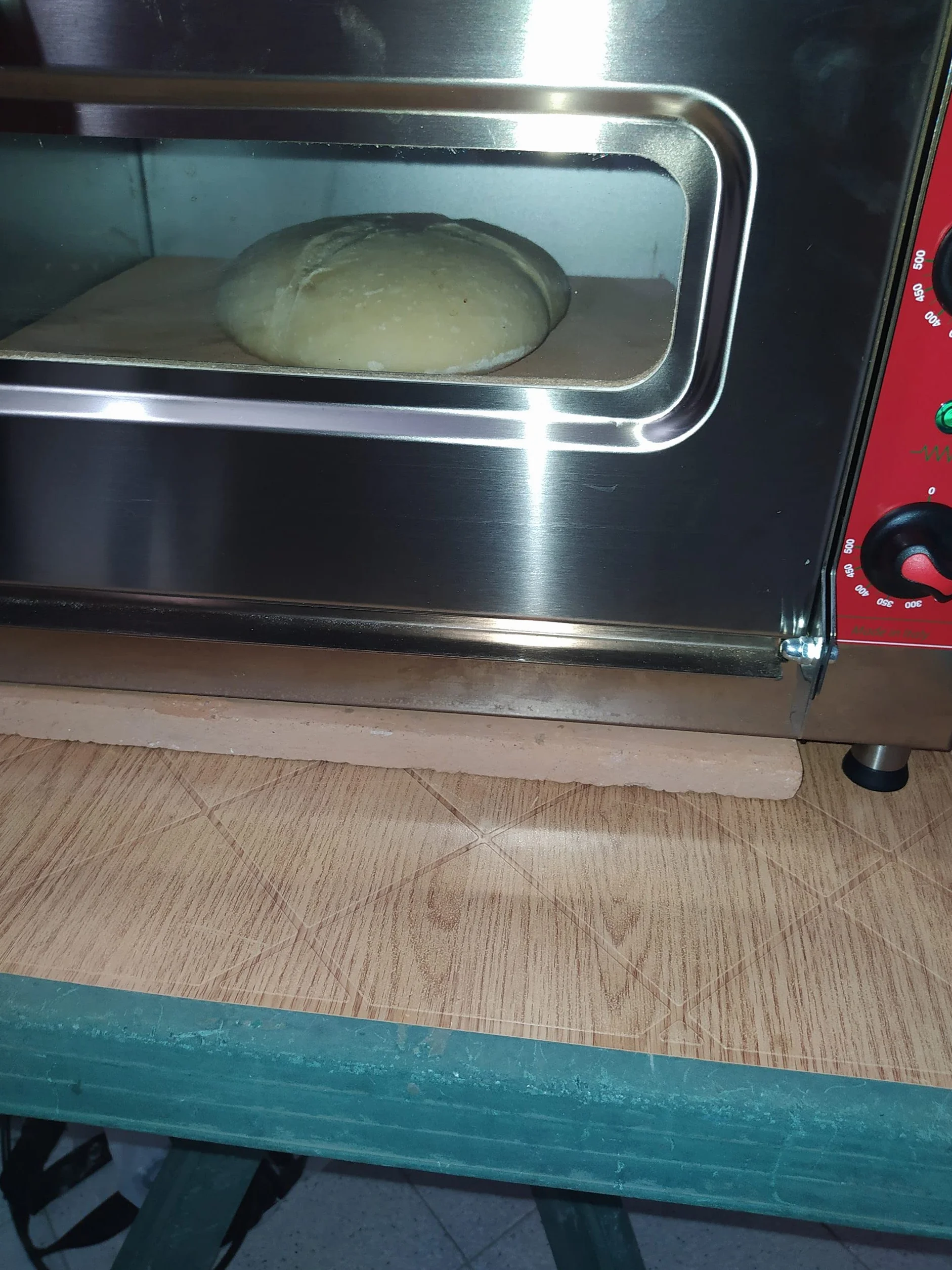 Megashopitalia Biscuit de Casapulla Pierre Réfractaire pour Pizza Four Saputo Made in Italy (L40 x P40 x H3,2 cm)