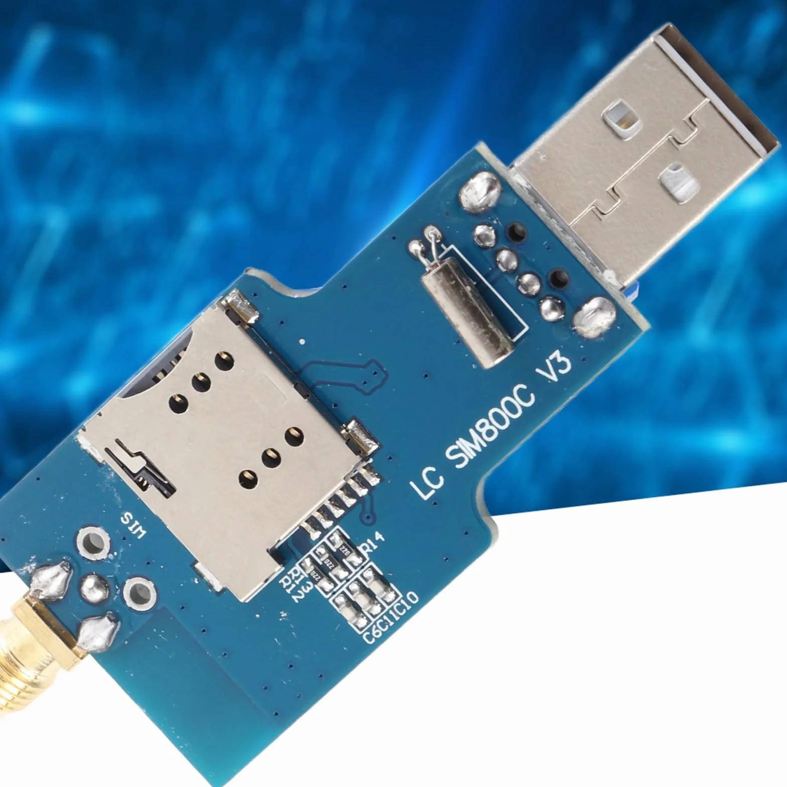 Module SIM800C USB vers GSM pour Données Vocales SMS GPRS TTS